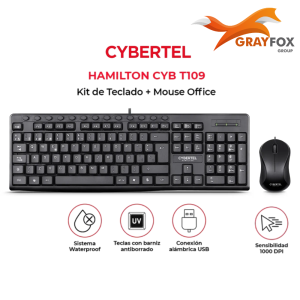 kit teclado cybertel hamilton cyb t109