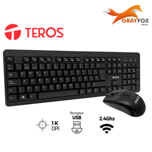 kit teclado inalambrico teros te 4061n