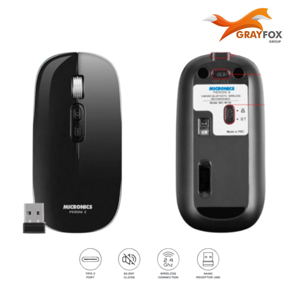 mouse recargable micronics peroni 3 mouse recargable micronics peroni 3