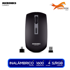 mouse recargable micronics caprice mic m713 rx3