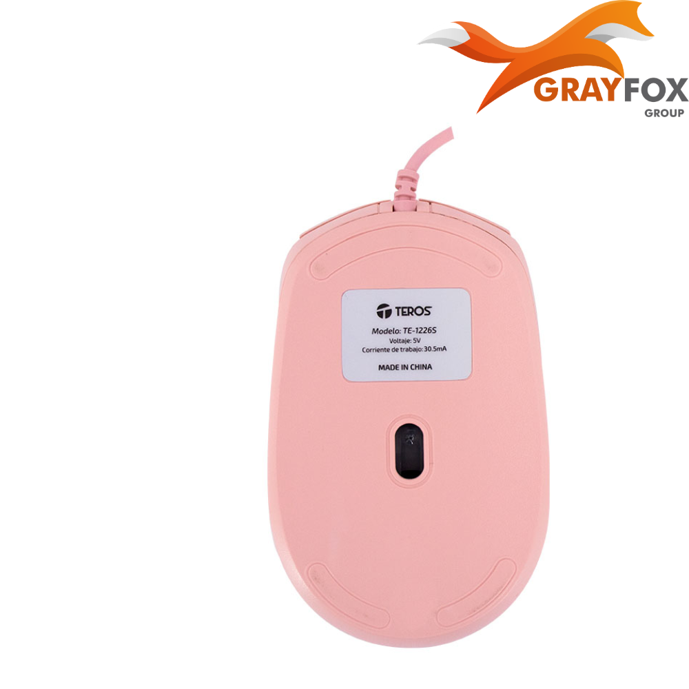 mouse teros te 1226s rosado mouse teros te 1226s rosado
