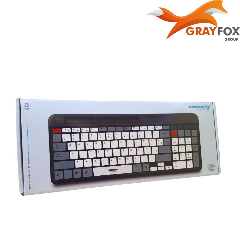 teclado micronics quantum mic k600 3m teclado micronics quantum mic k600 3m