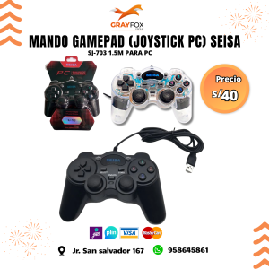 mando gamepad (joystick pc) seisa