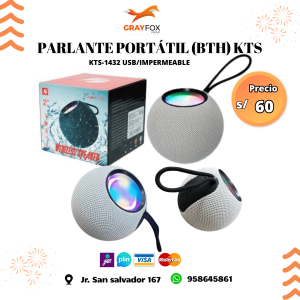 parlante portÁtil (bth) kts