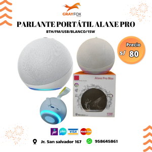 parlante portÁtil alaxe pro