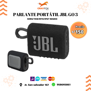 parlante portÁtil jbl go 2 pro