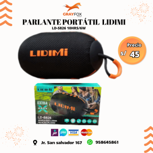 parlante portÁtil lidimi