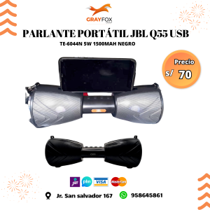 parlante portÁtil jbl q55 usb