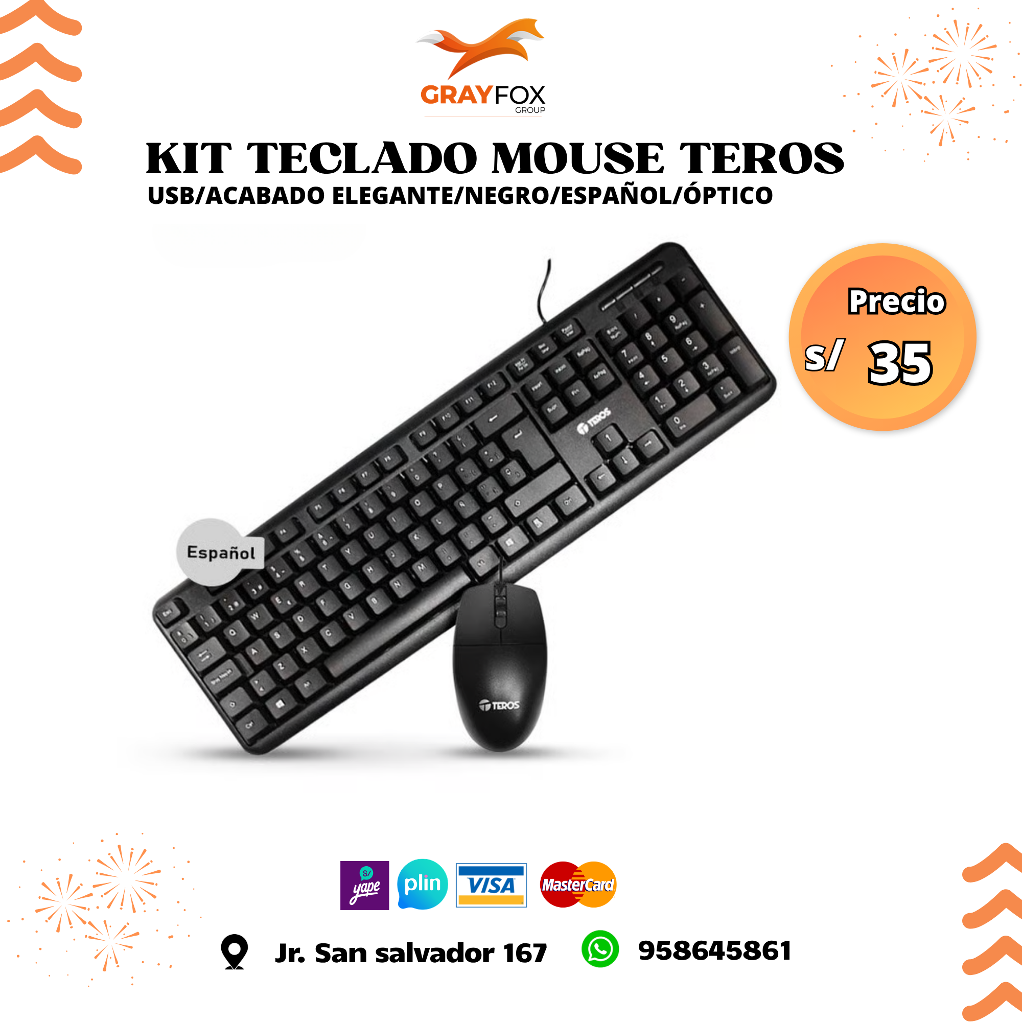 kit teclado mouse teros kit teclado mouse teros