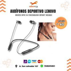audifonos deportivo bth lenovo