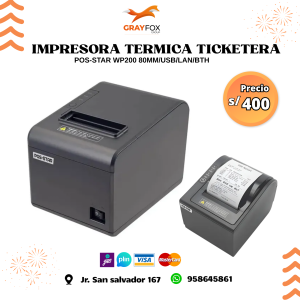 impresora termica ticketera pos star