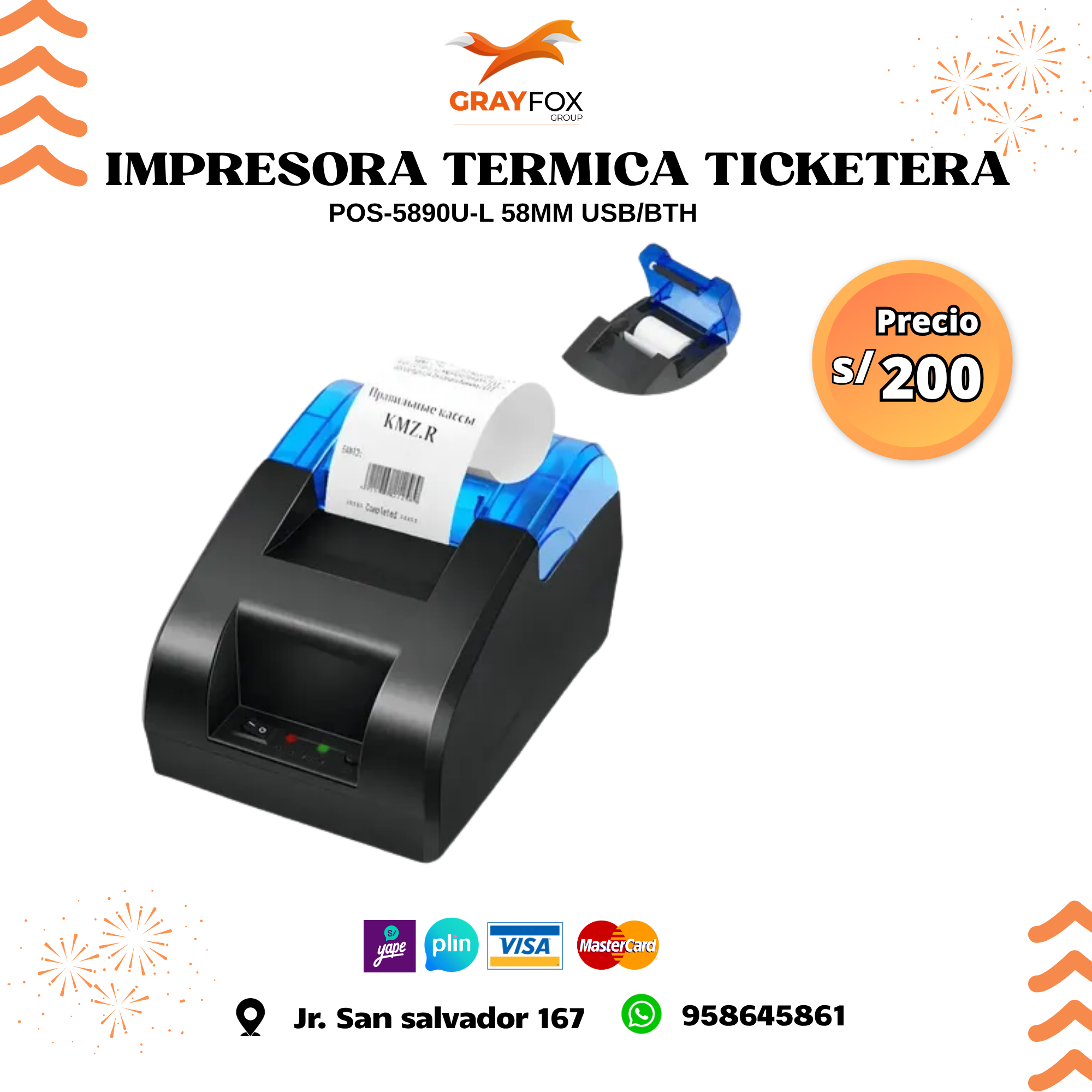 impresora termica ticketera impresora termica ticketera