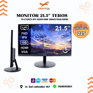 monitor 21.5" teros te 2130cs