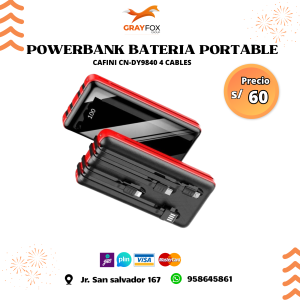 powerbank bateria portable cafini