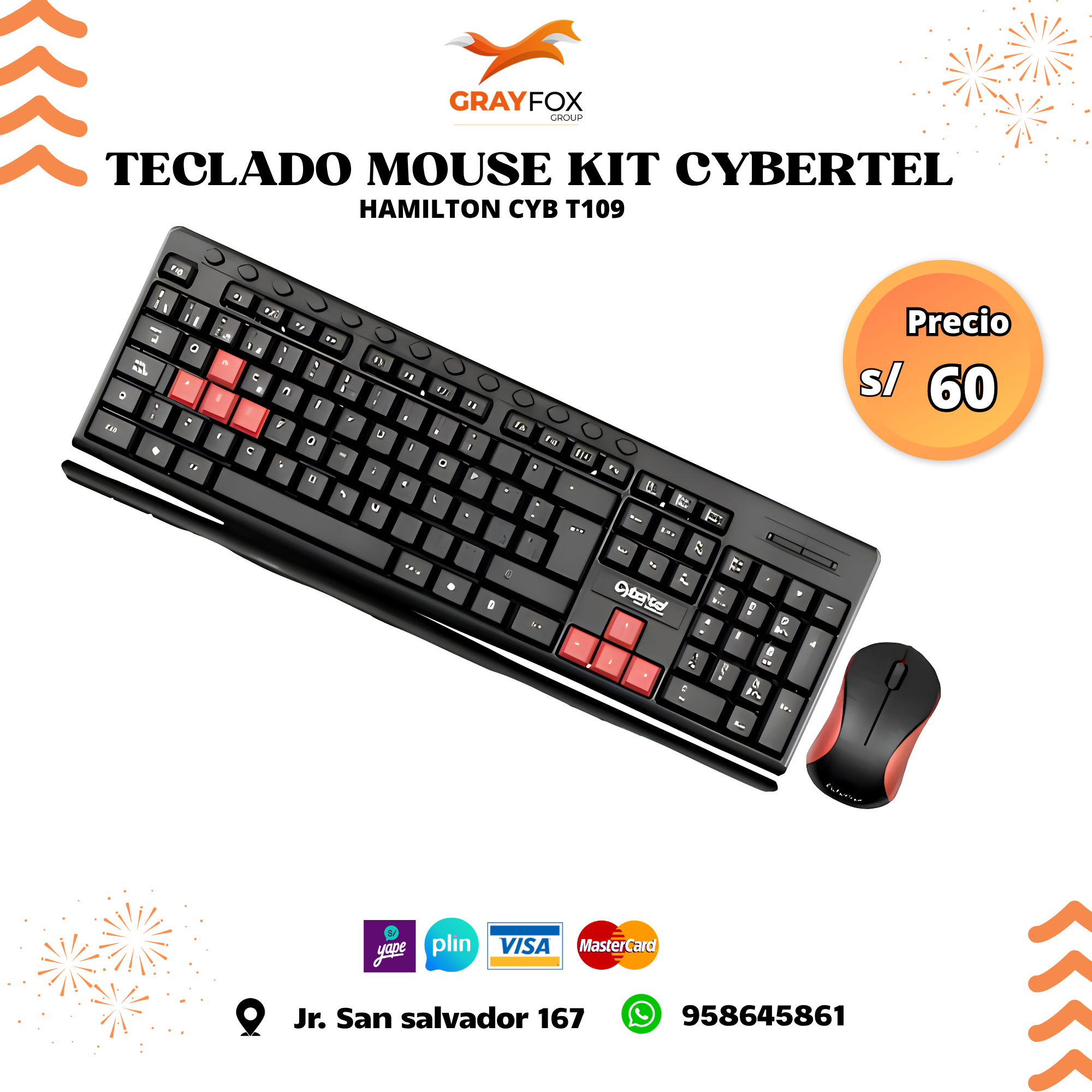 teclado mouse kit cybertel teclado mouse kit cybertel
