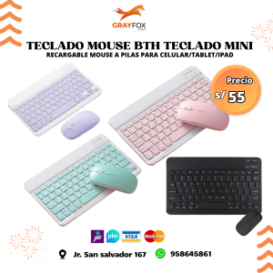 teclado mouse bth teclado mini