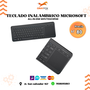 teclado inalambrico microsoft